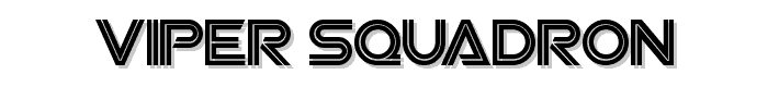 Viper Squadron font